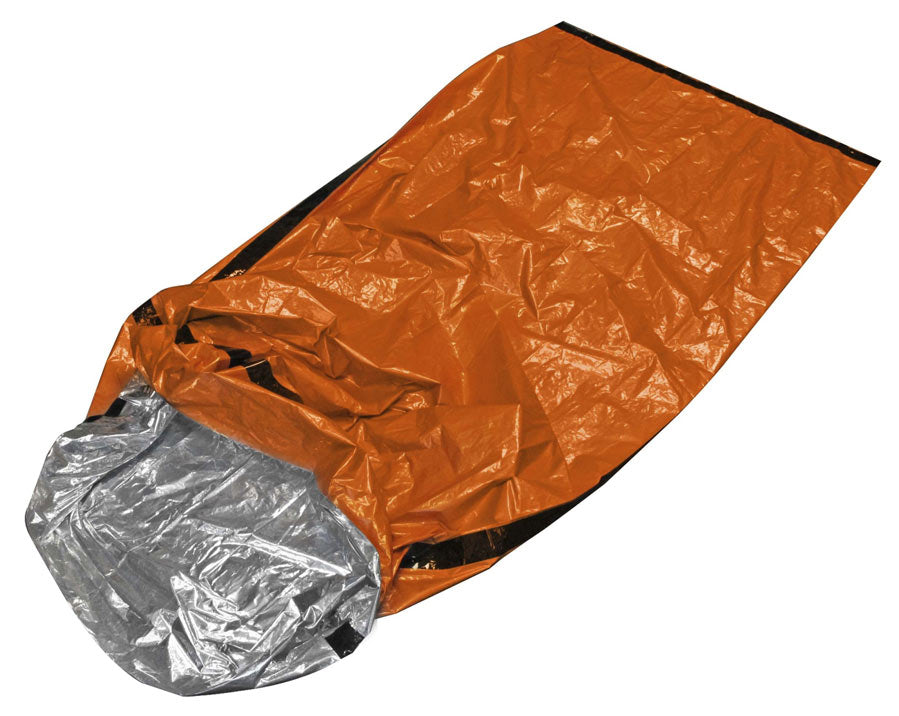 84" x 36" Orange Heavy Duty Emergency Aluminized PE Sleeping Bag