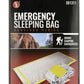 84" x 36" Emergency Sleeping Bag, 24um Thick Aluminized OPP Film