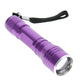 Adjustable Beam Ultraviolet Flashlight W/Lanyard