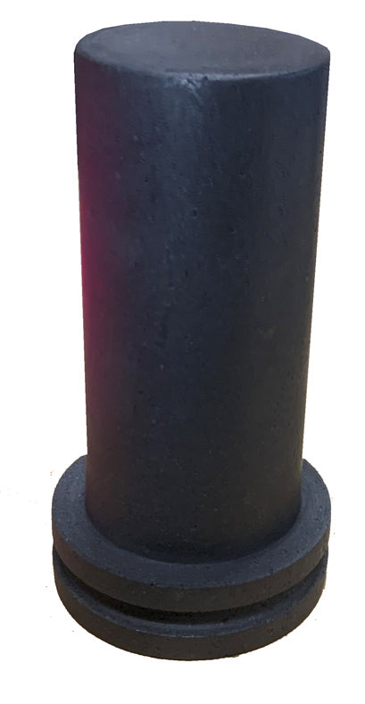 Graphite Crucible,1 KG, 2.1/2" Dia X 5" Deep