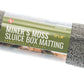 Grey Miner's Moss Sluice Box Matting, 12"x 36" 10mm Thick