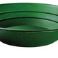10" Green Plastic Gold Pan, Depth 2"+2 Ridges