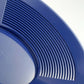 10" Blue Dual Riffle Gold Pan,3" x 1/4" Deep Riffles