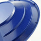 10" Blue Dual Riffle Gold Pan,3" x 1/4" Deep Riffles