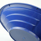 12" Blue Dual Riffle Gold Pan, 3" x 1/4" Deep Riffles