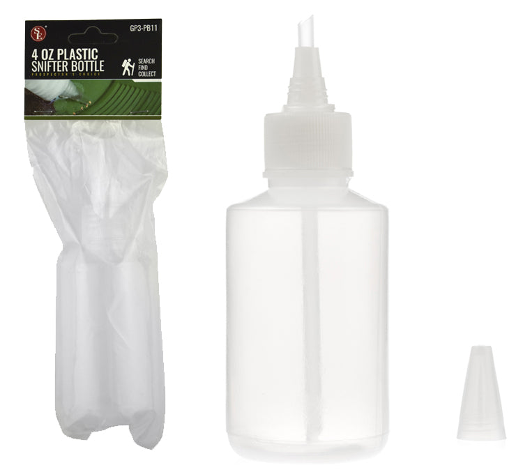 8.1/4"/4 OZ Plastic Snuffer Bottle