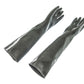 24" Black Rubber Gloves For Gold Panning