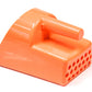 8 1/2" Orange Hand Held Plastic Sand Scoop for Metal Detectors