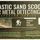 8.1/2" Green Hand Held Plastic Sand Scoop for Metal Detectors