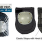 Cushioned Knee Pads With heavy duty Plastic Caps