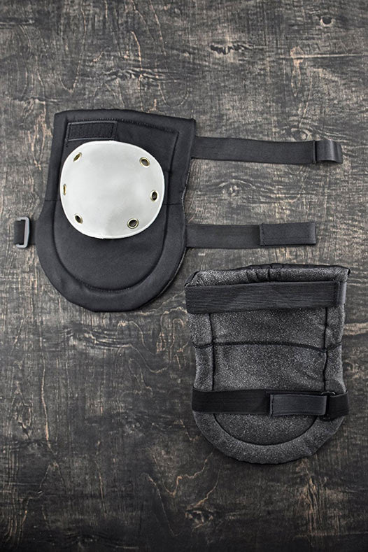 Cushioned Knee Pads With heavy duty Plastic Caps