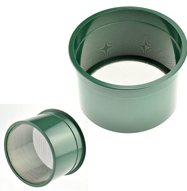 6" Green Mini Stackable Sifting Pans: 20 MESH – Prospector's Treasure Trove