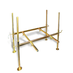 Gold Cube Adjustable Stand