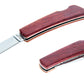 3" Paka Wood Handle Lock Back Folding Pocket Knife (Premium Quality)