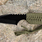 7" Hunting Knife With Fire Starter & Carrying Case,