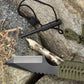 7" Hunting Knife With Fire Starter & Carrying Case,