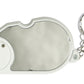 Illuminated Folding Magnifier with Keychain 3x/14x Dual Acrylic Lens