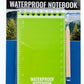 3"x 5" Waterproof Notebook With Pencil