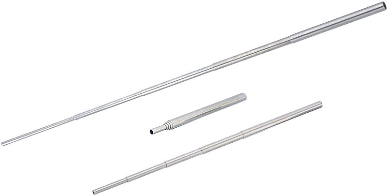 Telescopic Pocket Stainless Steel Fire Bellow 4.3/4"-18.3/4" Long