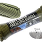 100' x 5/32" Olive Green 7 Strand Paracord, Pull Strength 550 LBS
