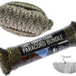 100' x 5/32" Forest Camouflage 7 Strand Paracord , Pull Strength 550 LBS