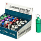 Pill Holder with Keychain, Assorted Colors(2-1/2" x 3/4")