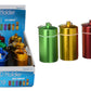 Jumbo Pill/Id Holder W/Key Ring , Assorted Colors (3"X 1.1/4")