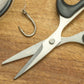 4-1/4" Fishing Line Scissors Stainless Steel Blades With Black Handle