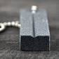 Fish Hook Sharpening Stone, Aluminum Oxide, 180 Grit, with Angled Groove