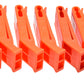 Orange Plastic Floating Whistle With Clip (Pealess) 105 DB Rating