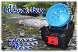 Desert Fox Automatic Gold Panning Machine- Variable speed