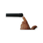 a finger points to the end of the handle. There is a magnet mounted in the end on the handle of the pick